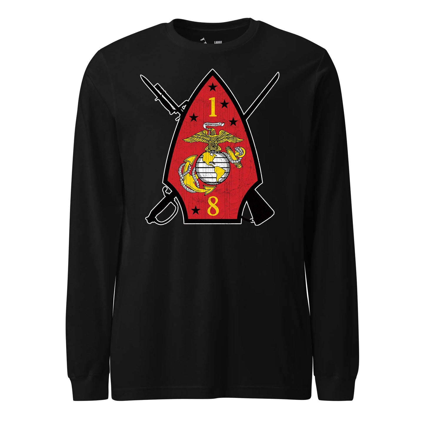 1st Battalion 8th Marines Long Sleeve T-Shirt