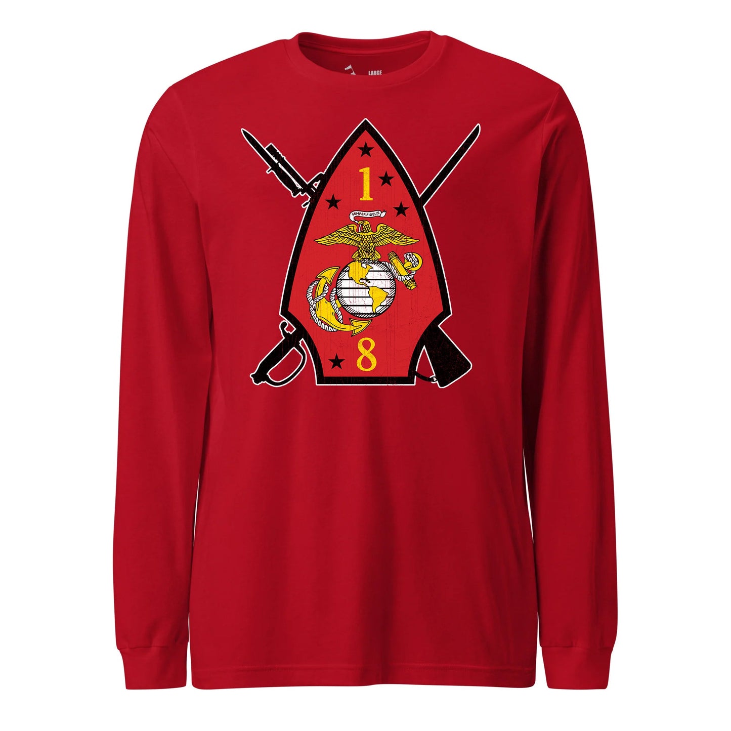 1st Battalion 8th Marines Long Sleeve T-Shirt