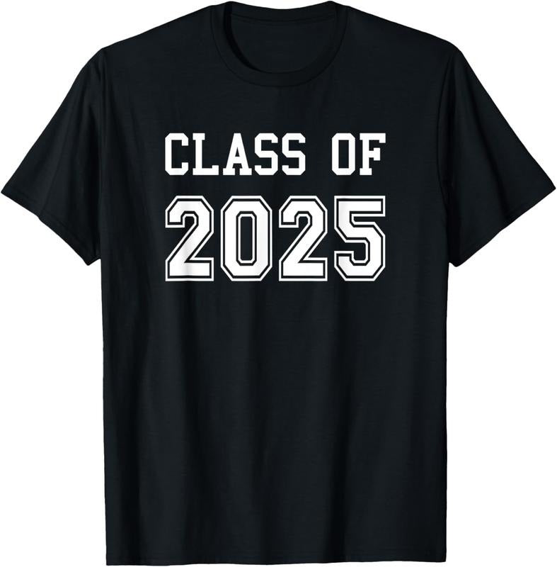 100% Cotton Class Of 2025 Graduation School Future Graduate T-Shirt