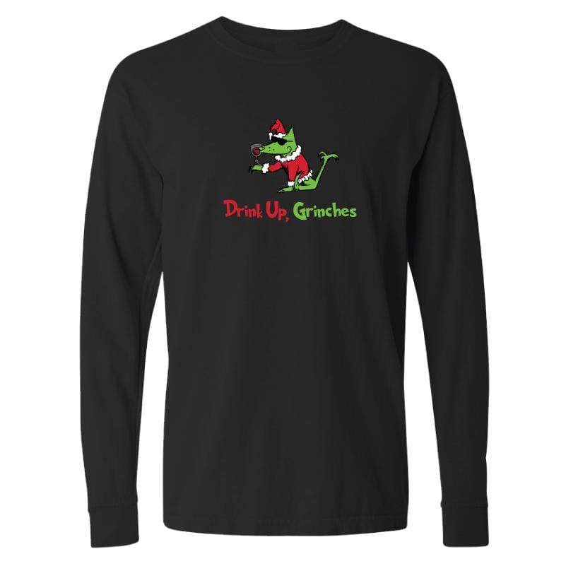 Drink Up, Grinches - Classic Long-Sleeve T-Shirt