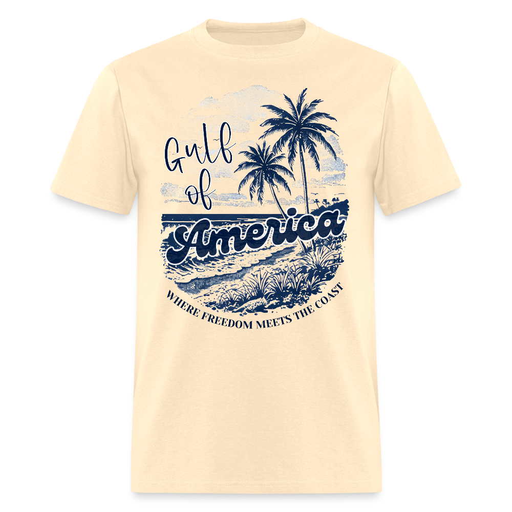 Gulf Of America Where Freedom Meets The Coast T Shirt