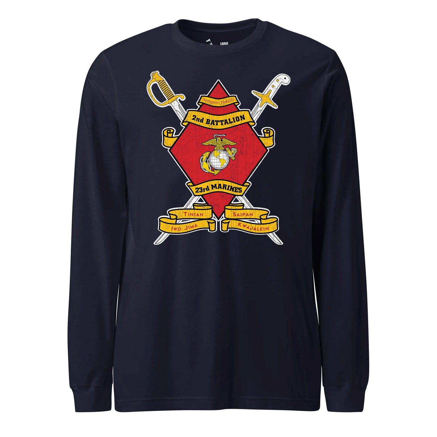 2nd Battalion 23rd Marines Long Sleeve T-Shirt