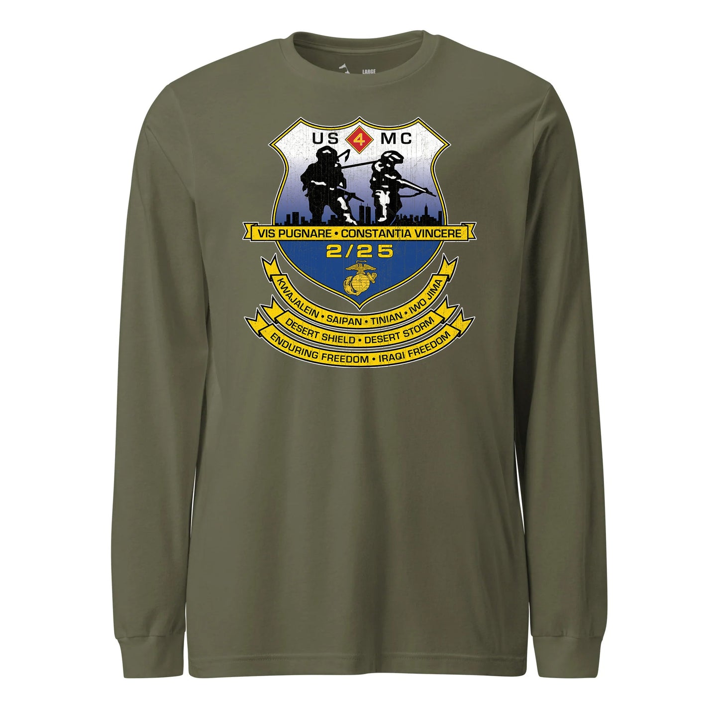 2nd Battalion 25th Marines Long Sleeve T-Shirt