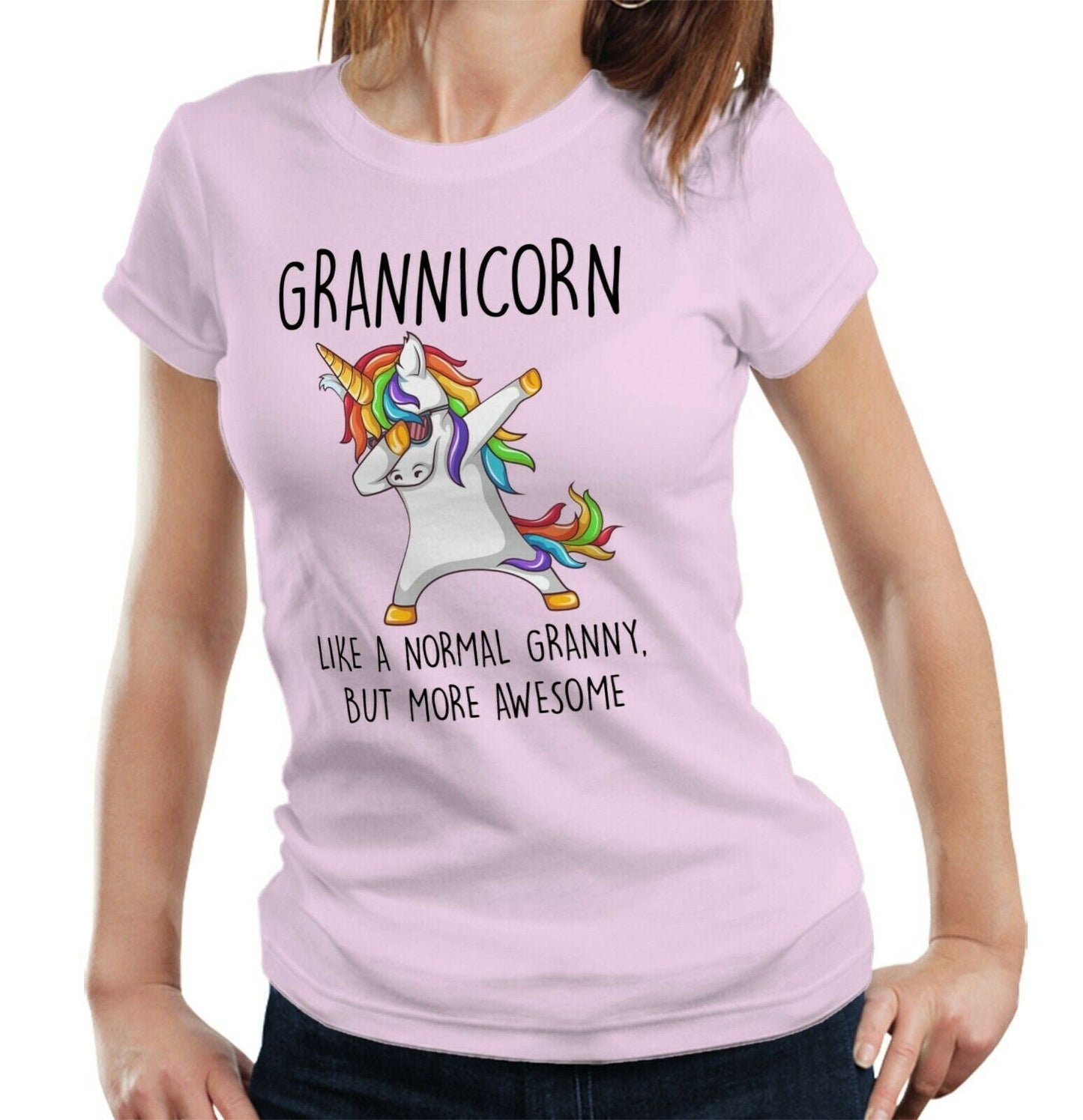 Grannicorn Tshirt Fitted Ladies
