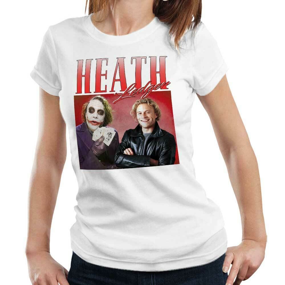 Heath Ledger Appreciation Tshirt Fitted Ladies