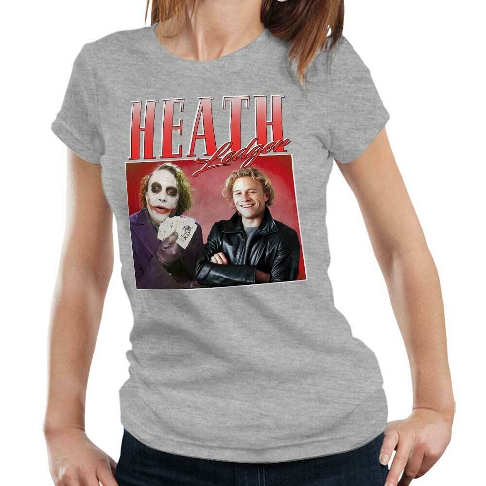 Heath Ledger Appreciation Tshirt Fitted Ladies