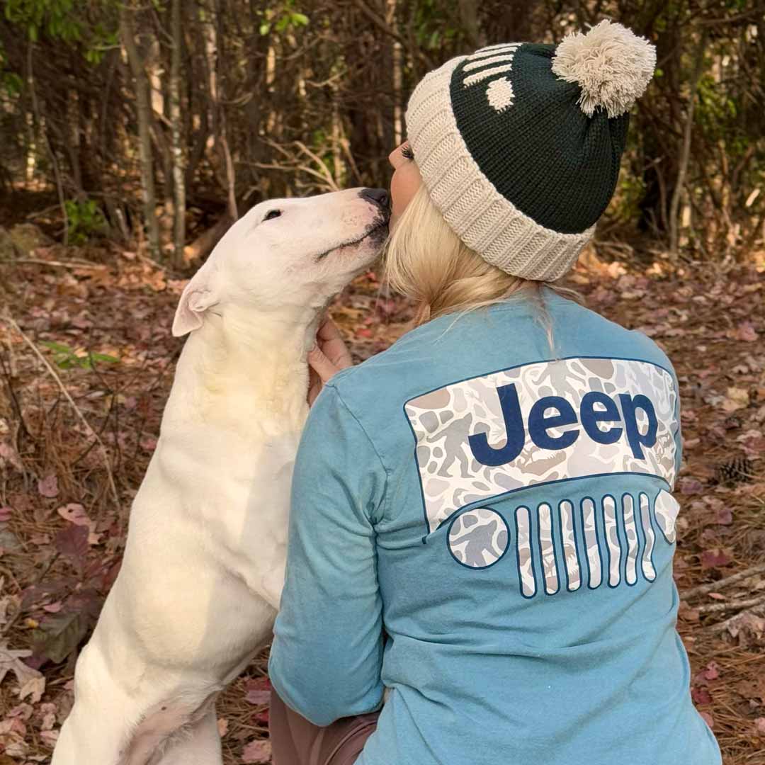 Jeep - Grille Camo Easter Egg Long Sleeve Shirt