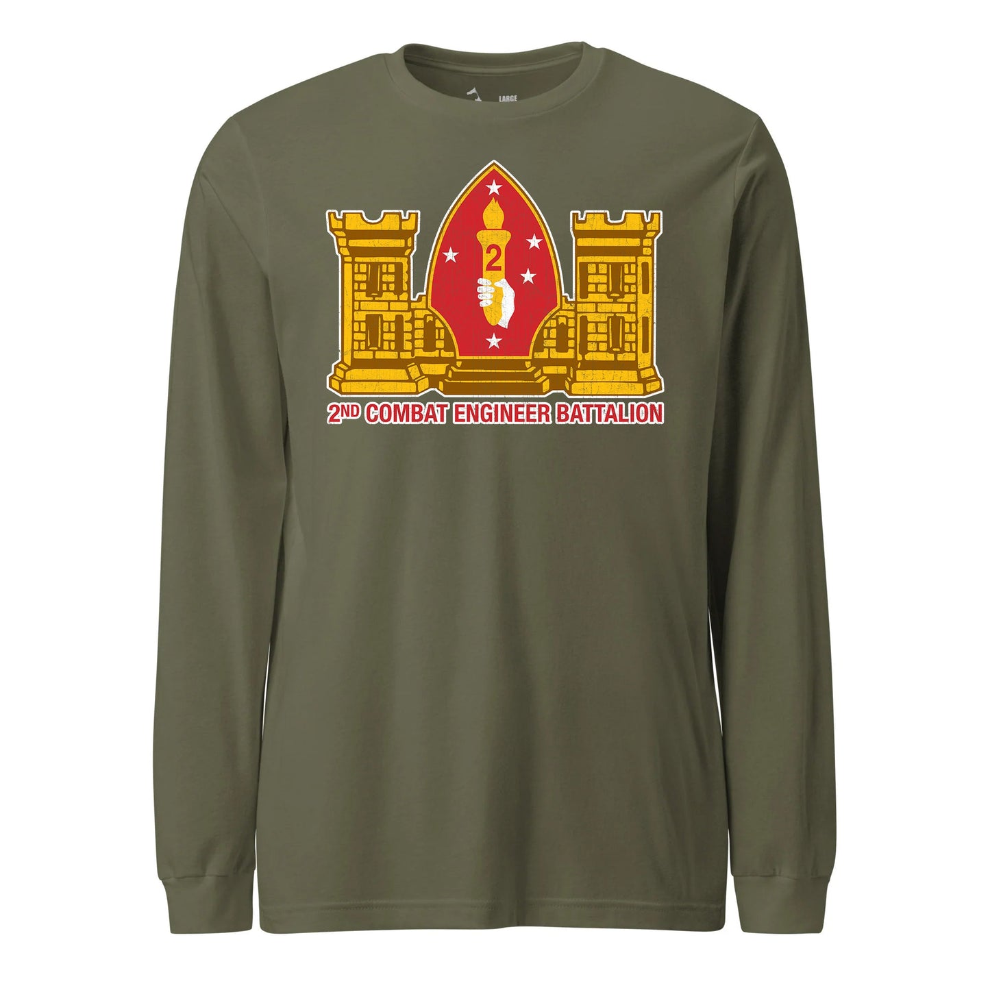 2nd Combat Engineer Battalion Long Sleeve T-Shirt