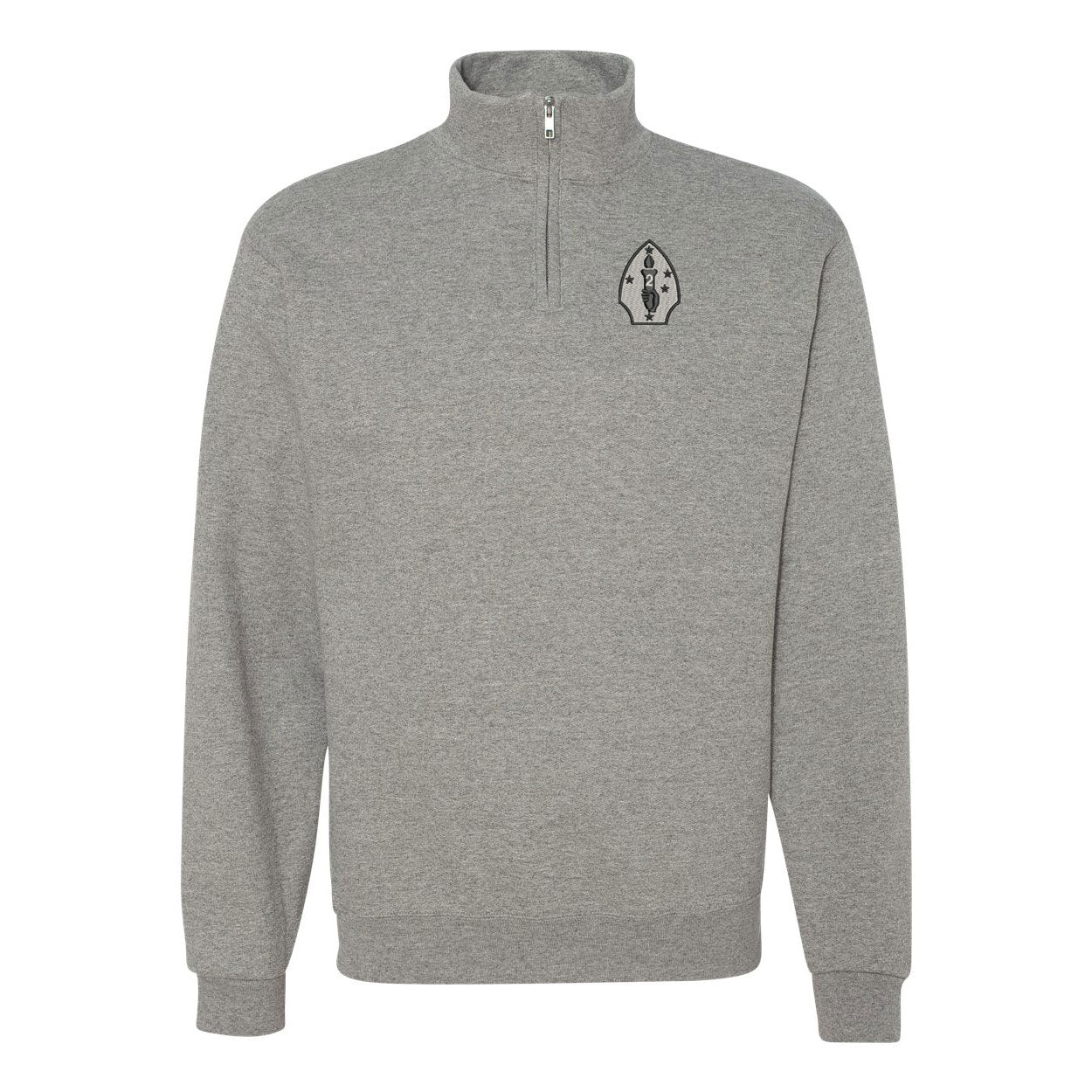 2nd Division Subdued Quarter Zip Sweatshirt
