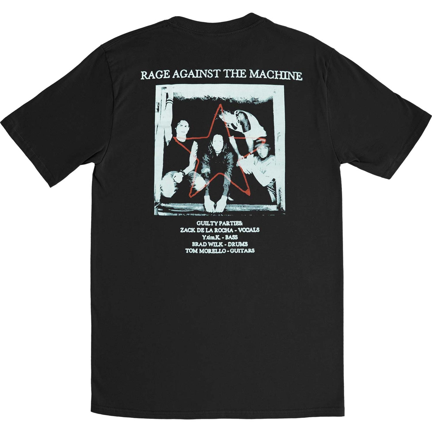 Battle Star (Back Print) Slim Fit T-shirt