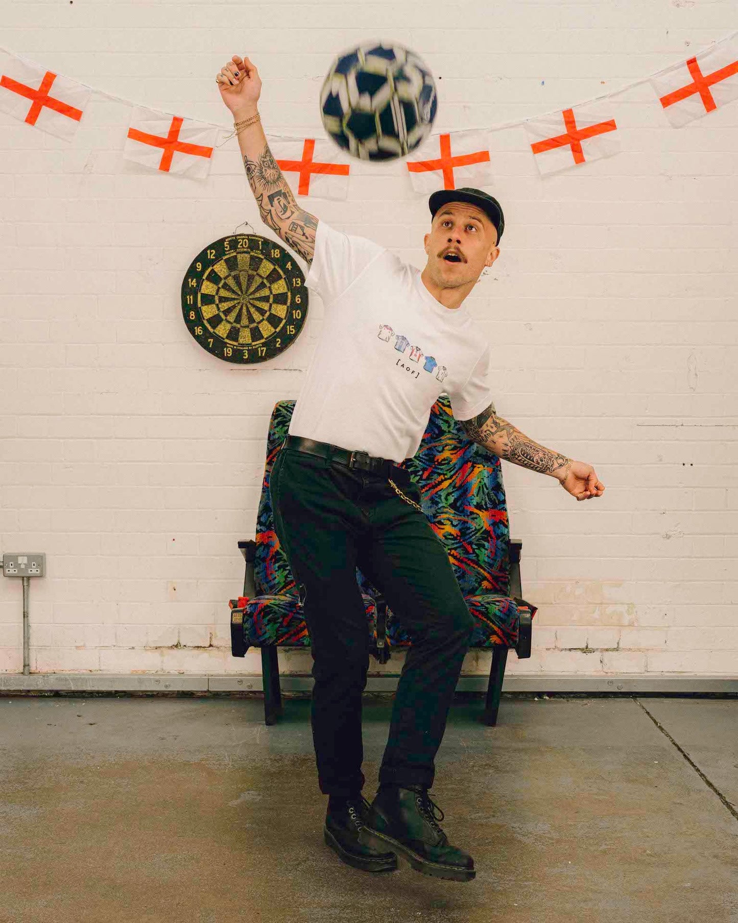 God Save The Classics Printed White Tee