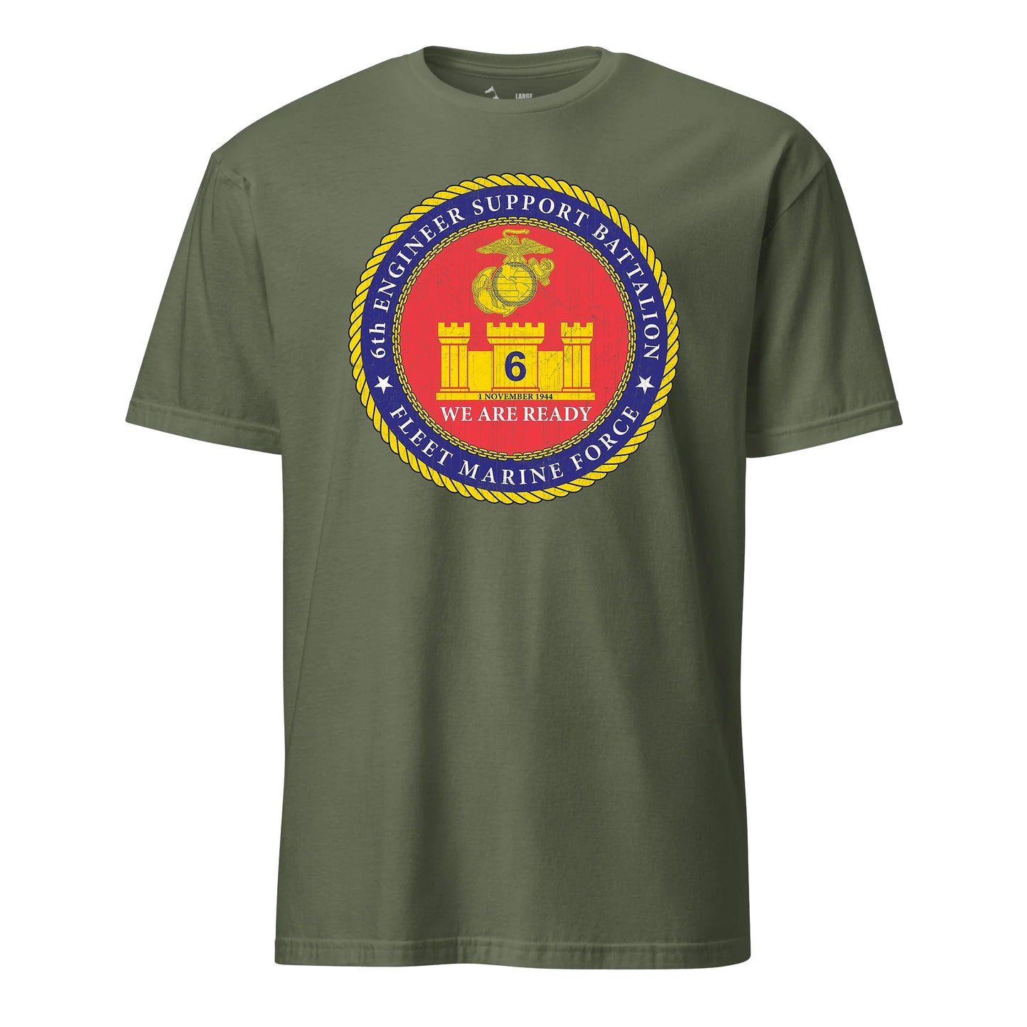 6th Engineer Support Battalion T-Shirt