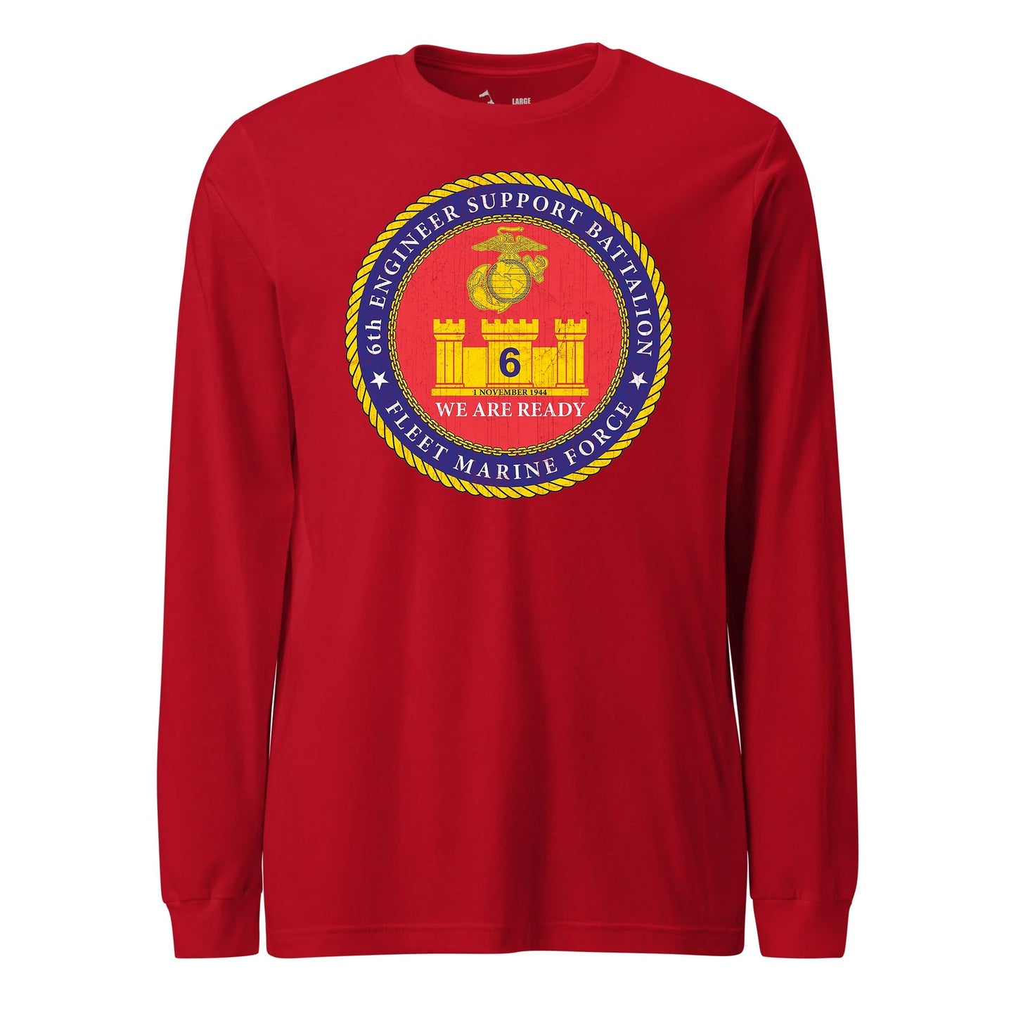6th Engineer Support Battalion Long Sleeve T-Shirt