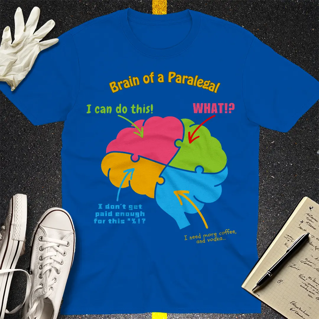 Paralegal Brain - T-Shirt