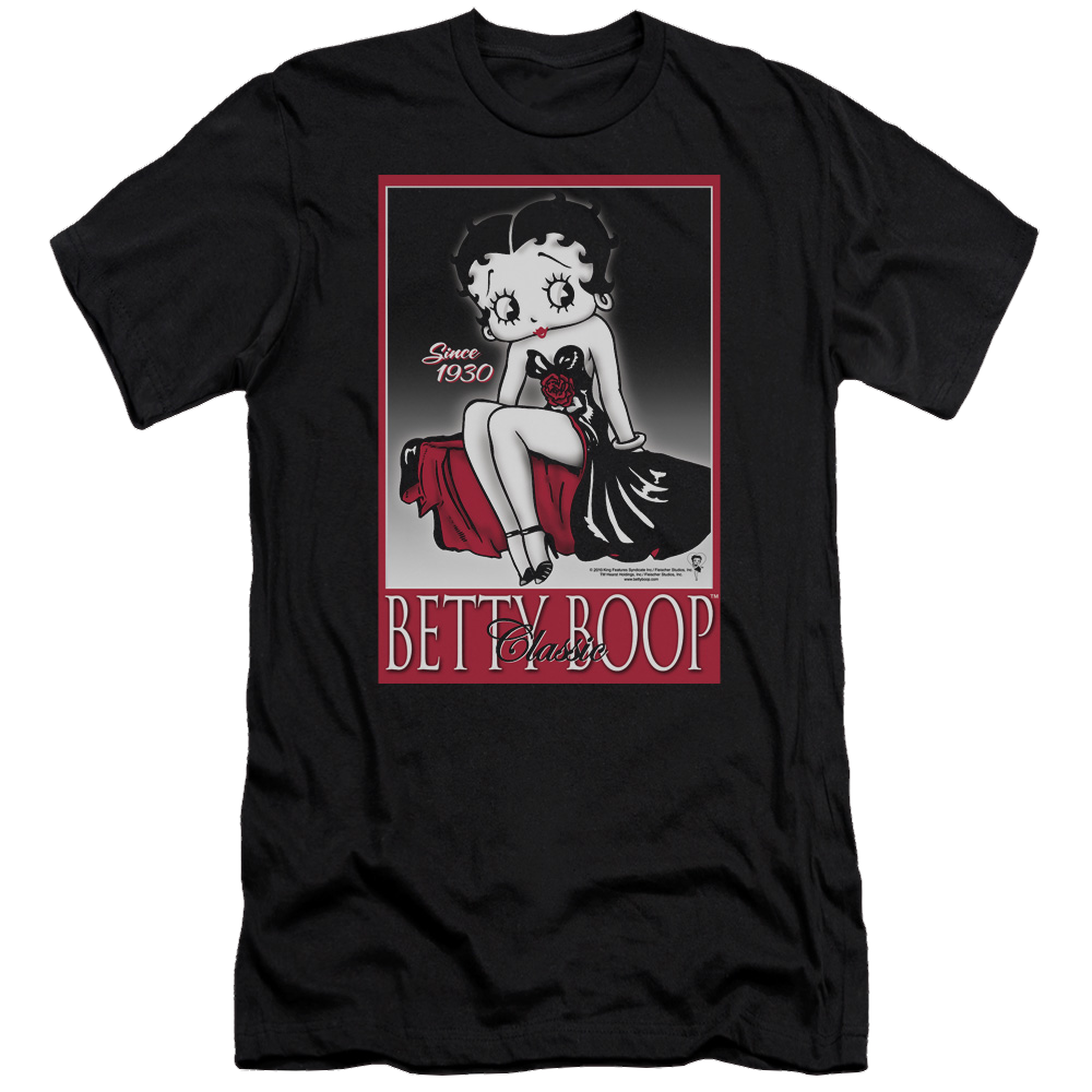 Betty Boop Classic - Men's Premium Slim Fit T-Shirt