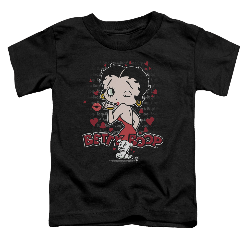 Betty Boop Classic Kiss - Toddler T-Shirt Style001