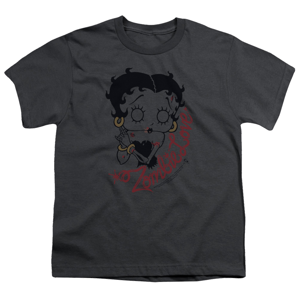 Betty Boop Classic Zombie - Youth T-Shirt