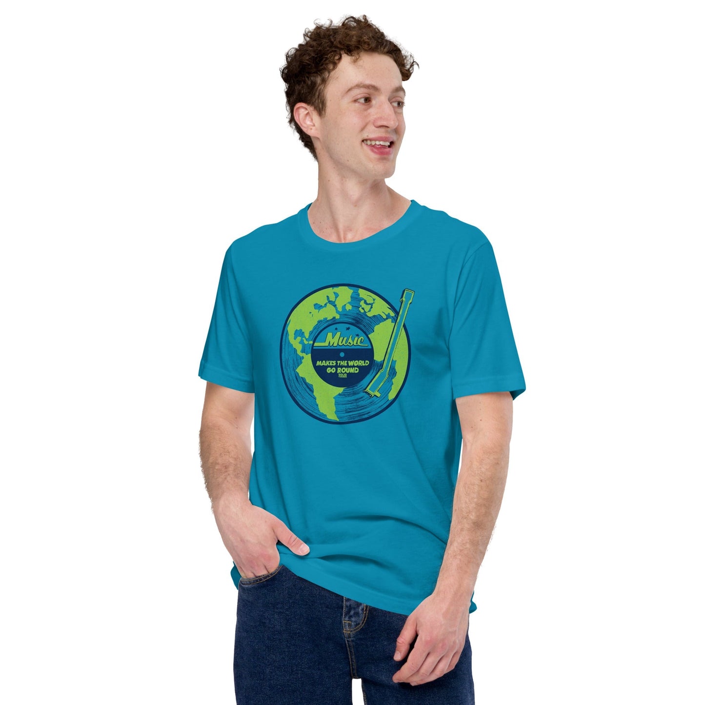 Music Makes The World Go Round Soft Style T-Shirt