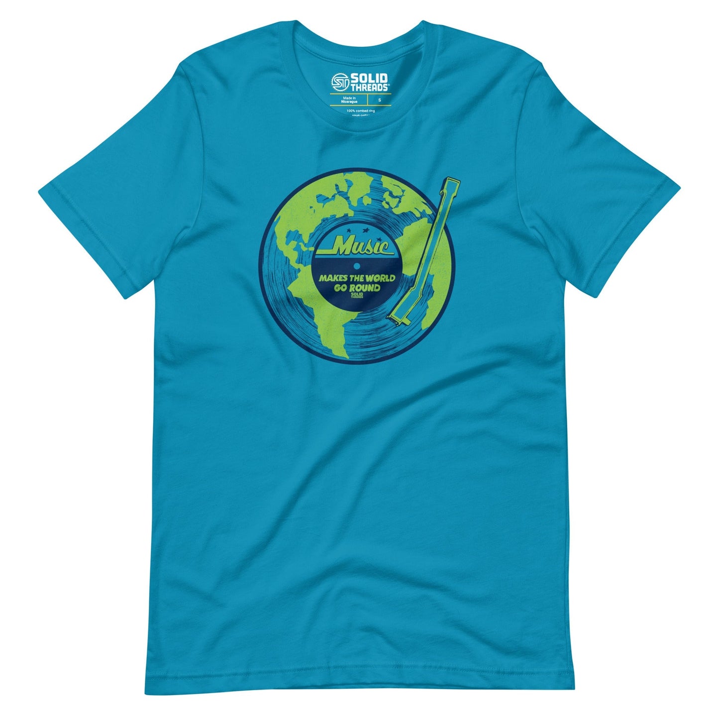 Music Makes The World Go Round Soft Style T-Shirt