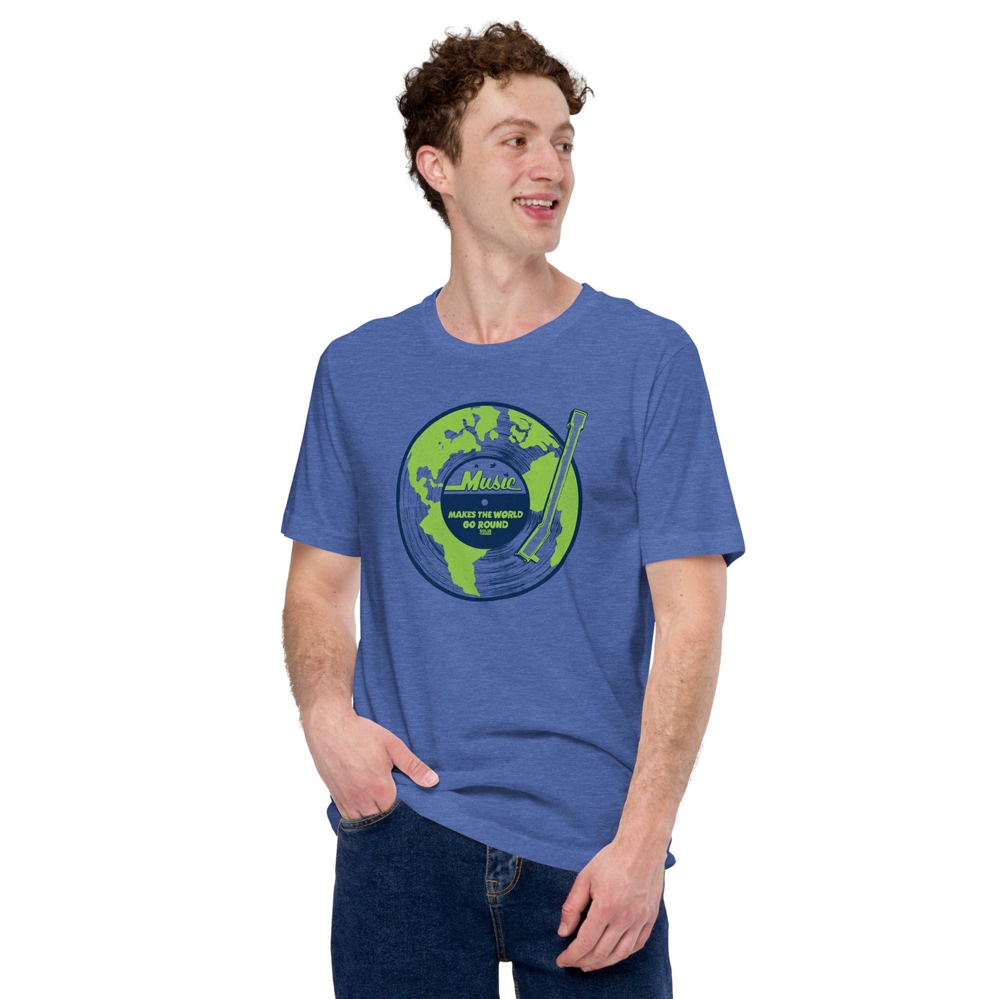 Music Makes The World Go Round Soft Style T-Shirt