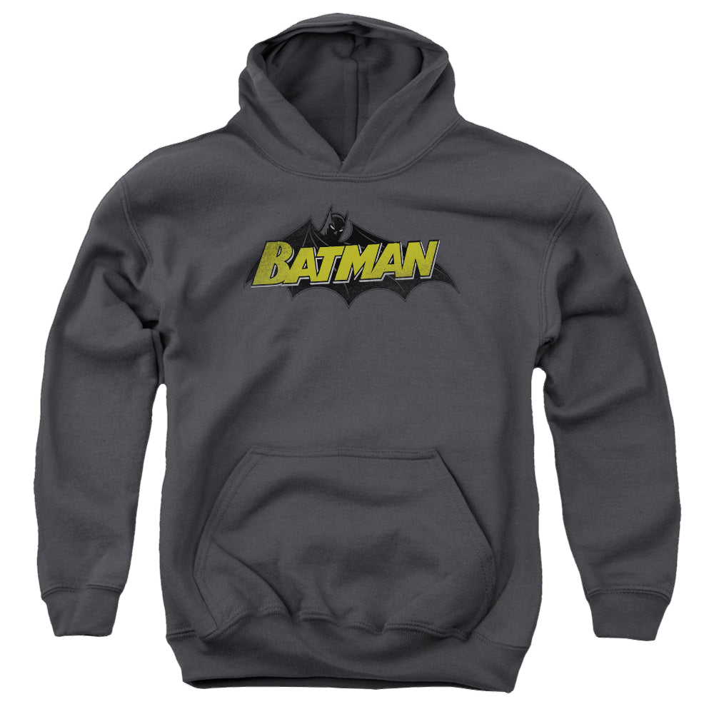 DC Batman Classic Comic Logo - Youth Hoodie