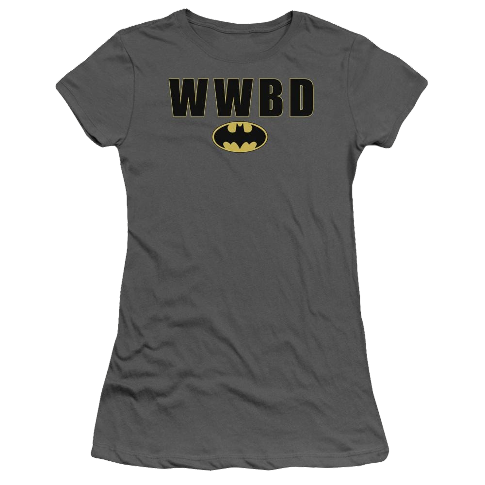 Batman Wwbd Logo - Juniors T-Shirt