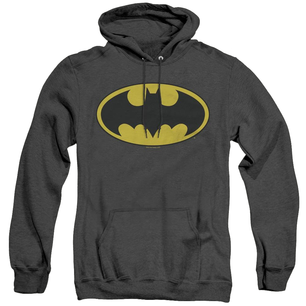 Dc Batman Batman Classic Logo - Heather Pullover Hoodie