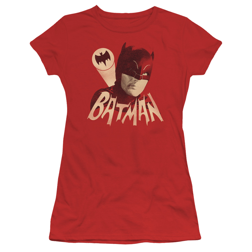 Batman - Classic TV Series Bat Signal - Juniors T-Shirt