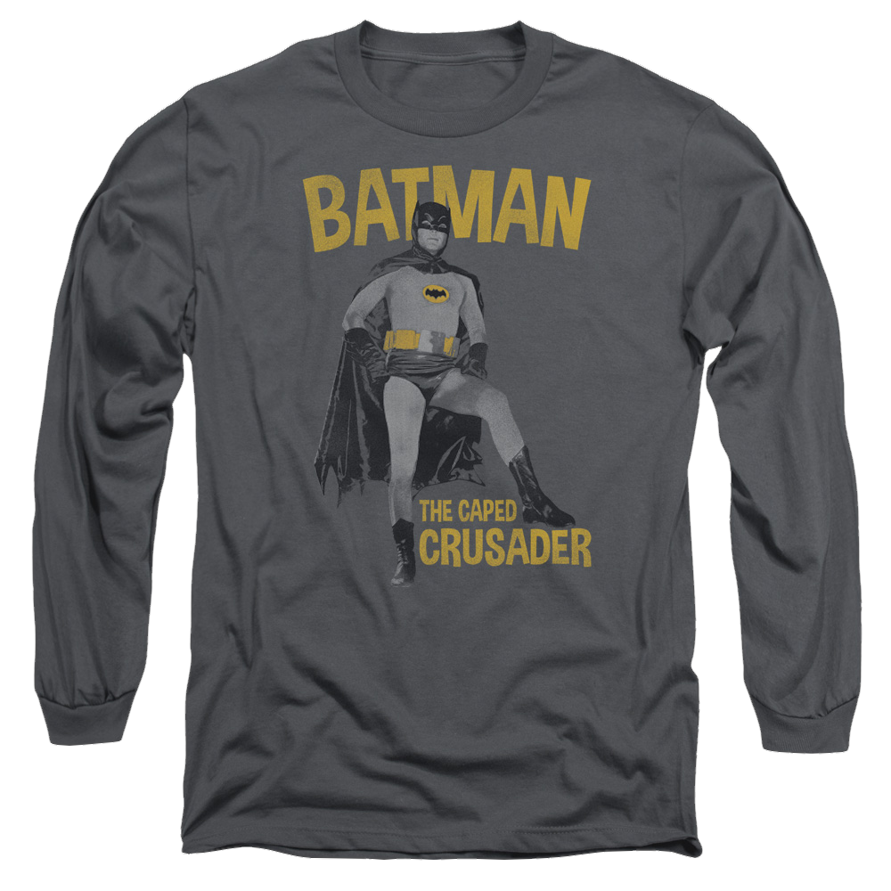 Batman - Classic TV Series Caped Crusader - Men's Long Sleeve T-Shirt
