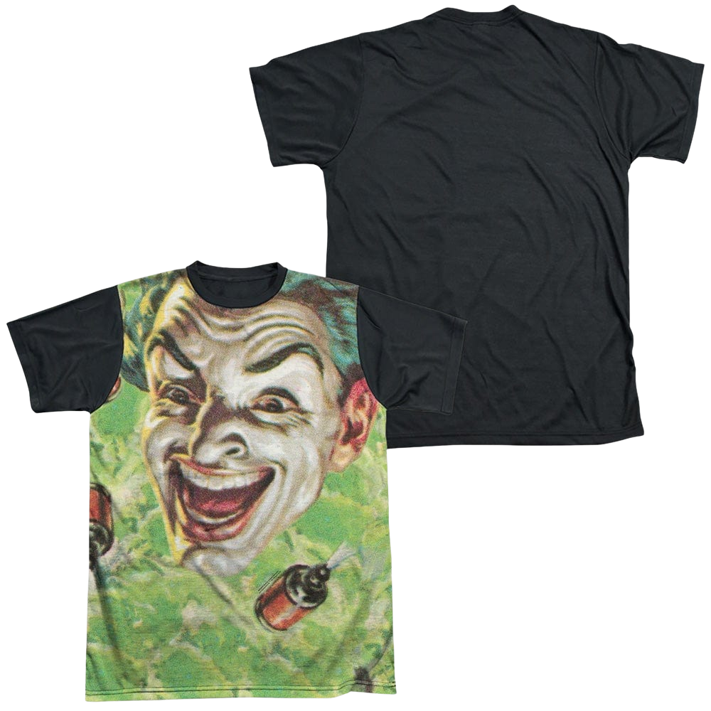 Batman Classic TV Series Laugh Gas - Men's Black Back T-Shirt