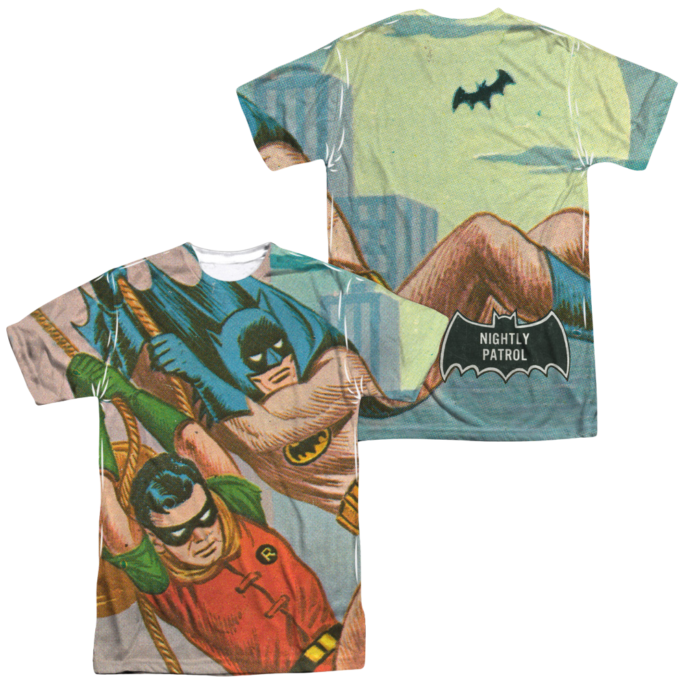 Batman - Classic TV Series Nightly Patrol Men's All Over Print T-Shirt