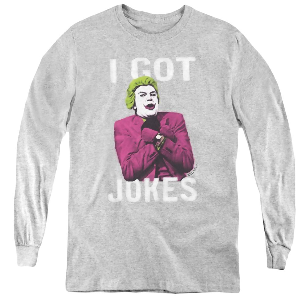 Batman Classic Tv Series Got Jokes - Youth Long Sleeve T-Shirt Style001