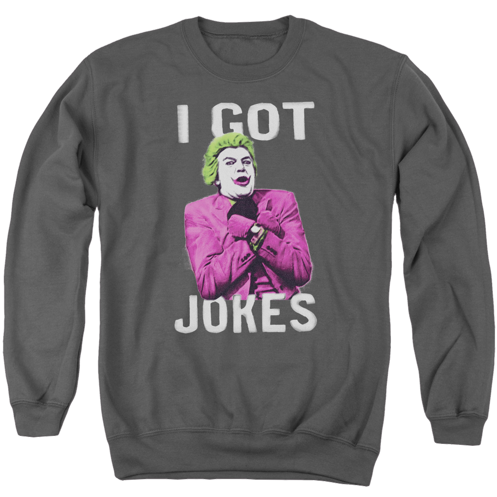 Batman - Classic TV Series Got Jokes - Men's Crewneck Sweatshirt Style001