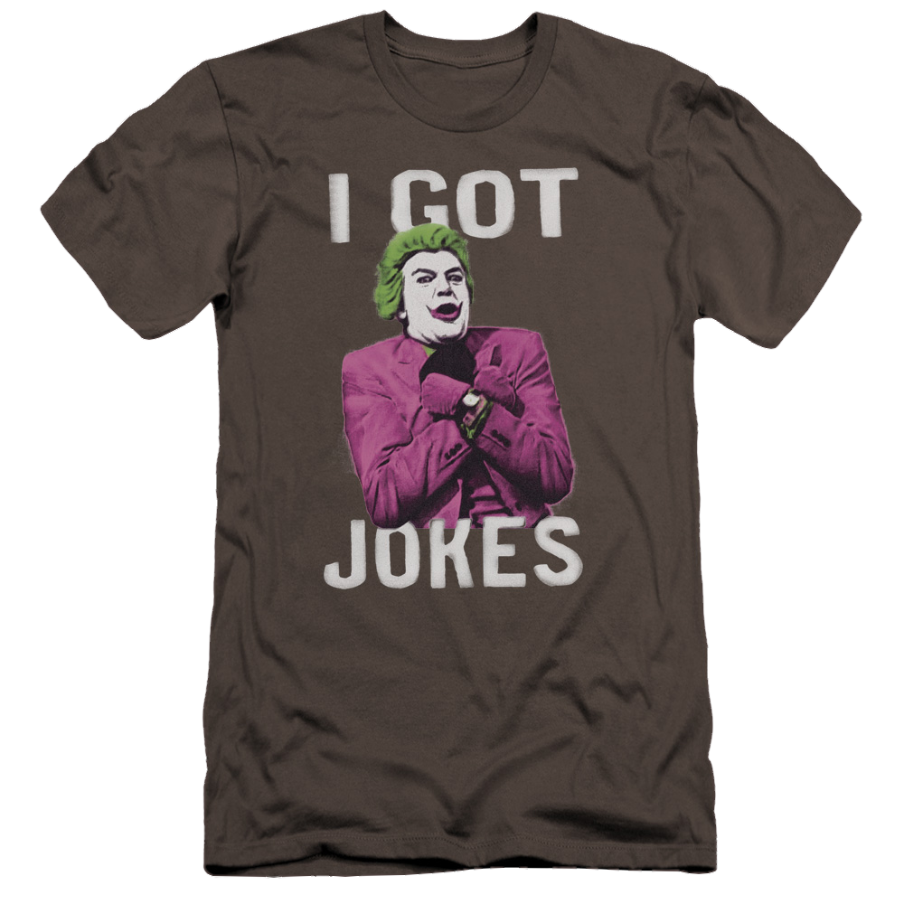 Batman - Classic TV Series Got Jokes - Men's Premium Slim Fit T-Shirt
