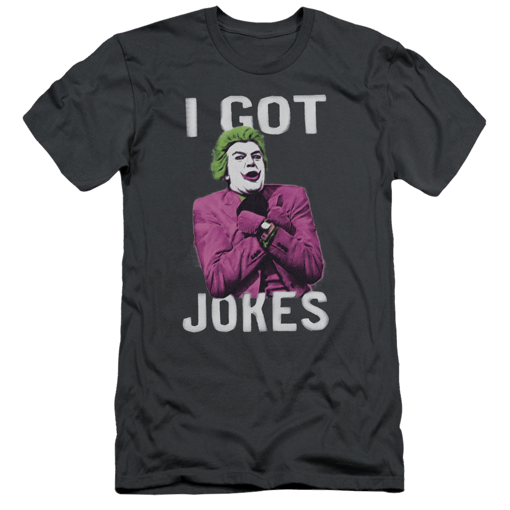 Batman - Classic TV Series Got Jokes - Men's Slim Fit T-Shirt Style001