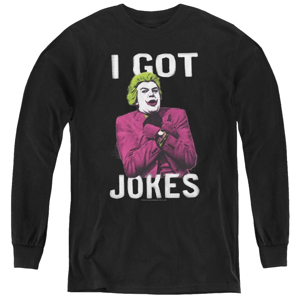 Batman Classic Tv Series Got Jokes - Youth Long Sleeve T-Shirt