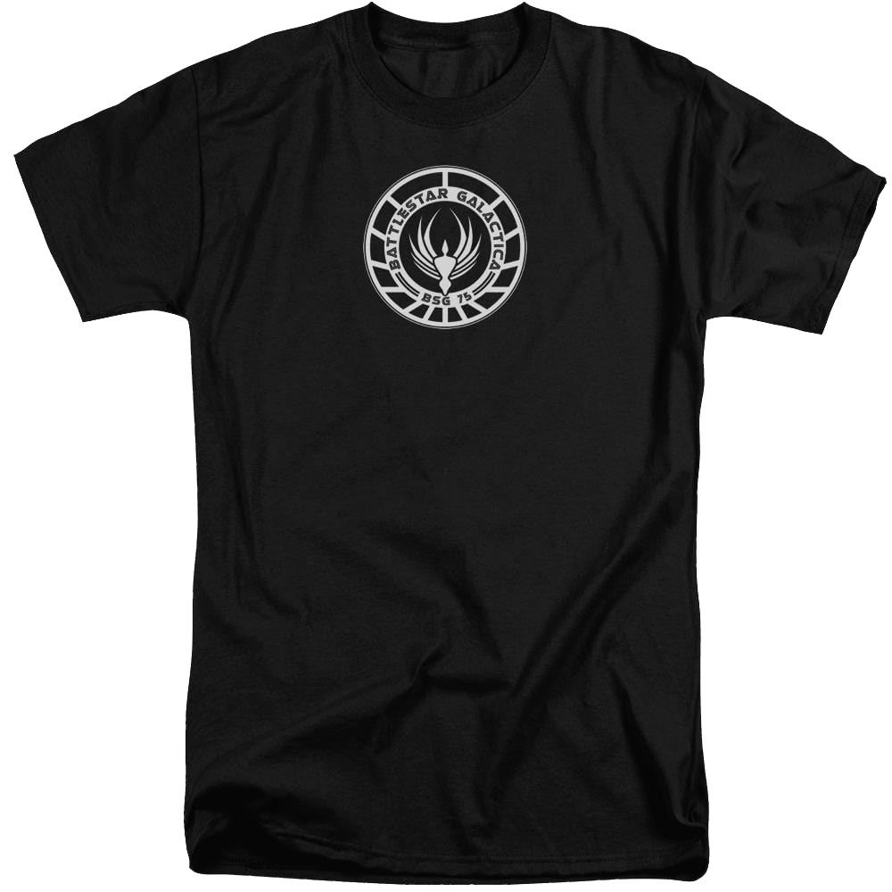 Battlestar Galactica (2004) Galactica Badge - Men's Tall Fit T-Shirt