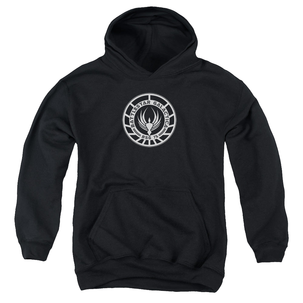 Battlestar Galactica (2004) Galactica Badge - Youth Hoodie