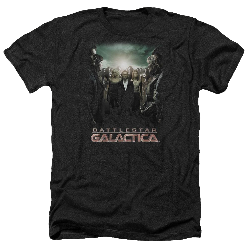 Battlestar Galactica Crossroads - Men's Heather T-Shirt