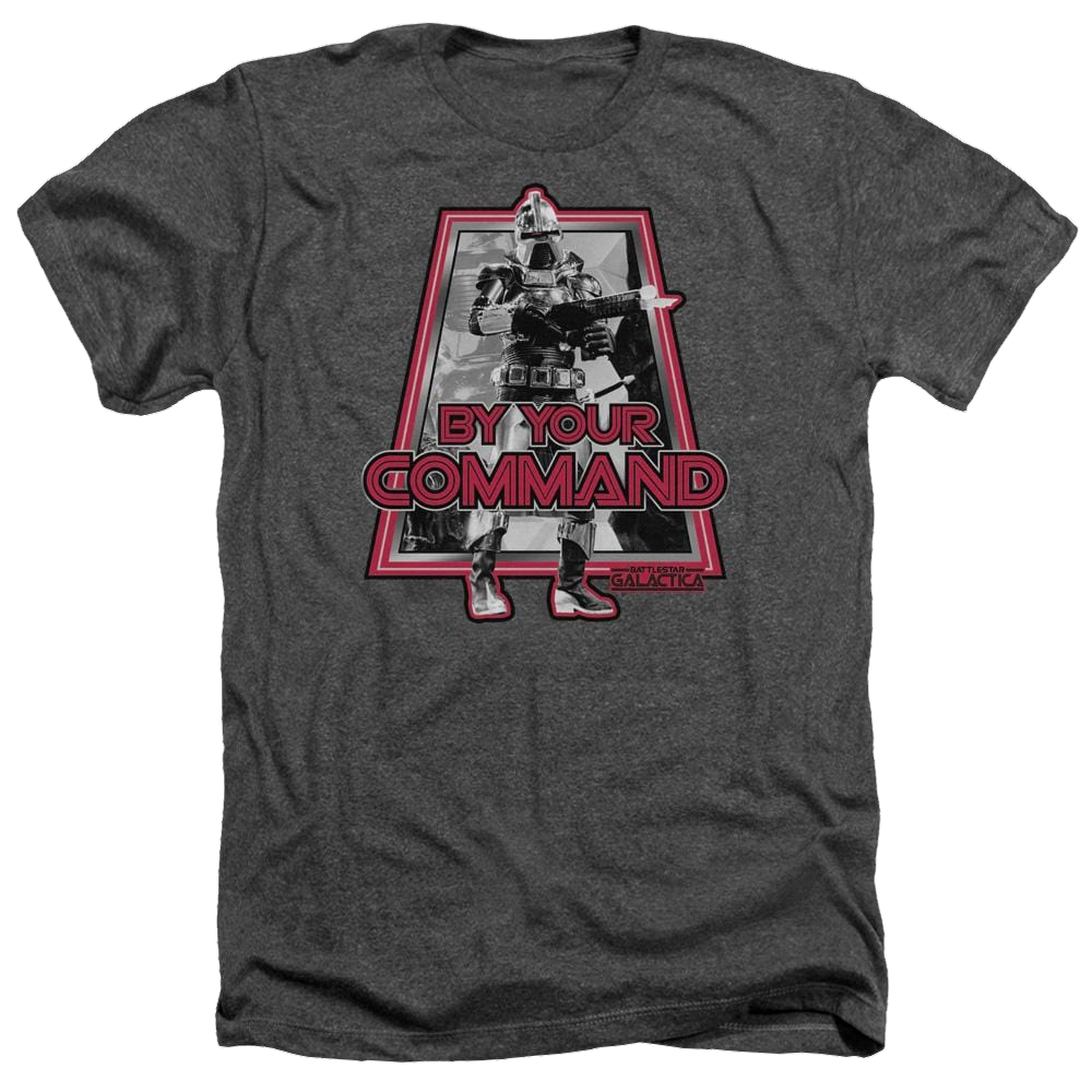 Battlestar Galactica By Your Command(classic) - Men's Heather T-Shirt