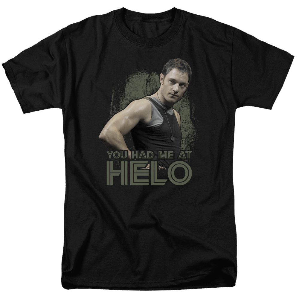 Battlestar Galactica Had Me At Helo - Men's Regular Fit T-Shirt