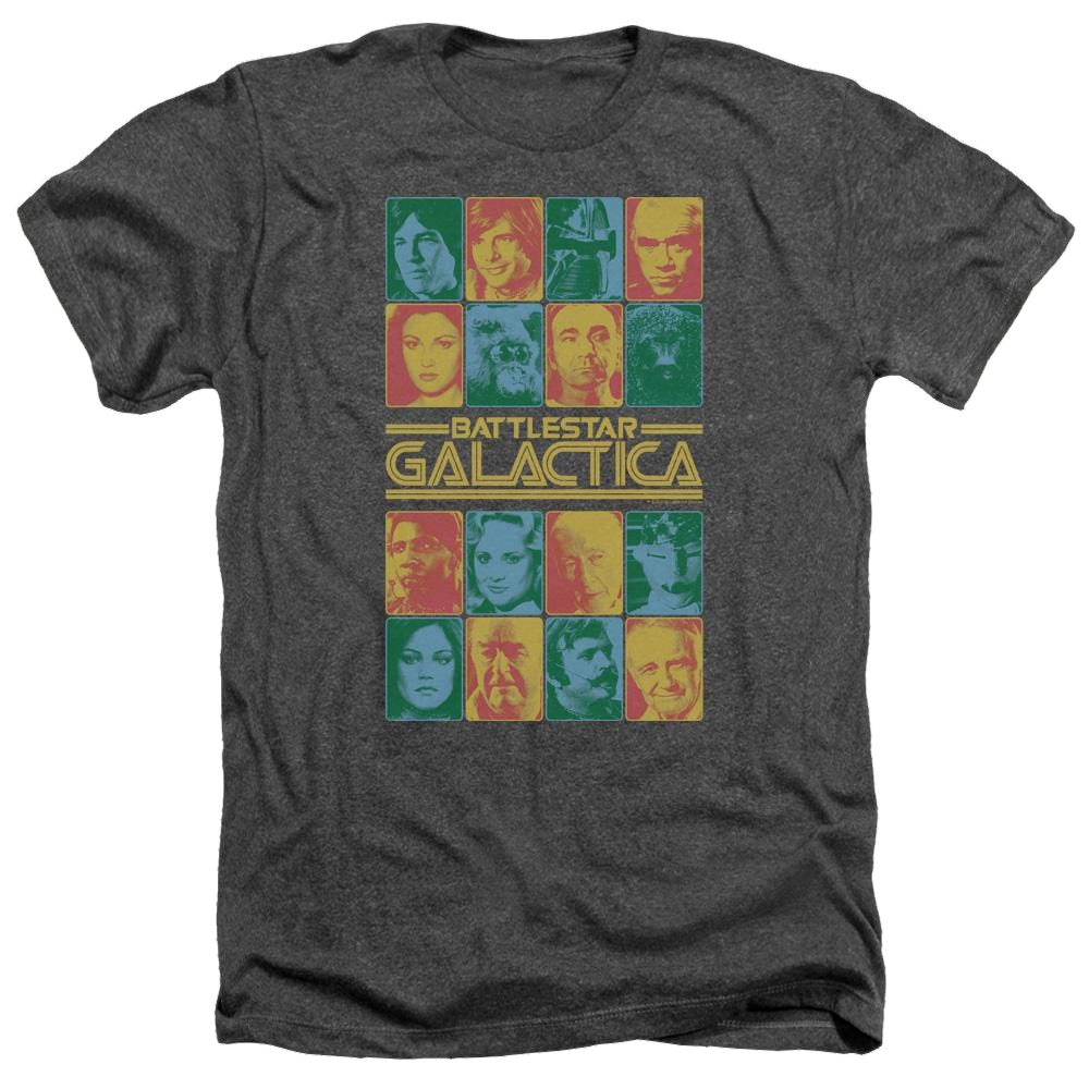Battlestar Galactica 35th Anniversary Cast - Men's Heather T-Shirt