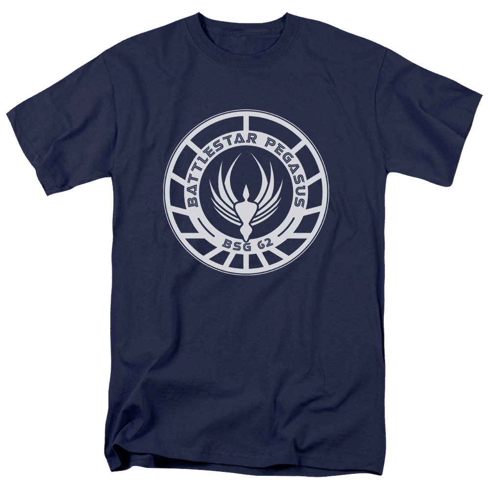 Battlestar Galactica Pegasus Badge - Men's Regular Fit T-Shirt