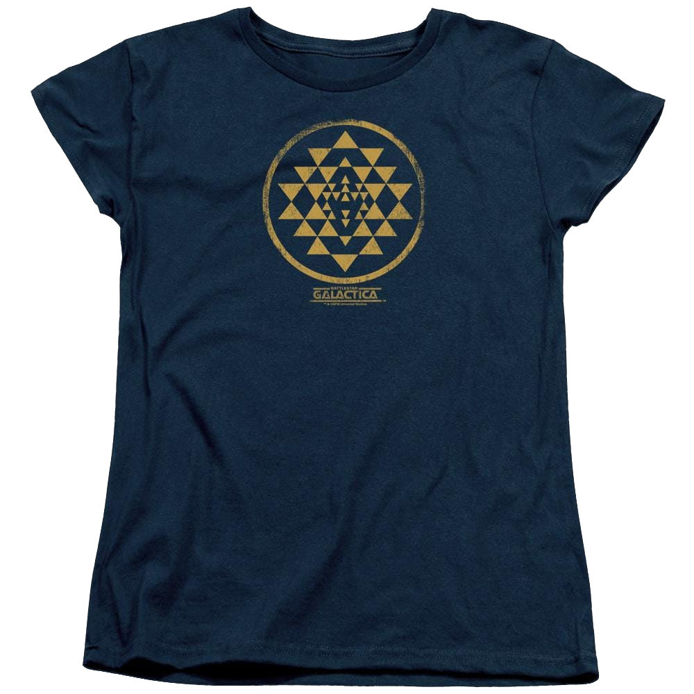 Battlestar Galactica Gold Squadron Patch - Women's T-Shirt