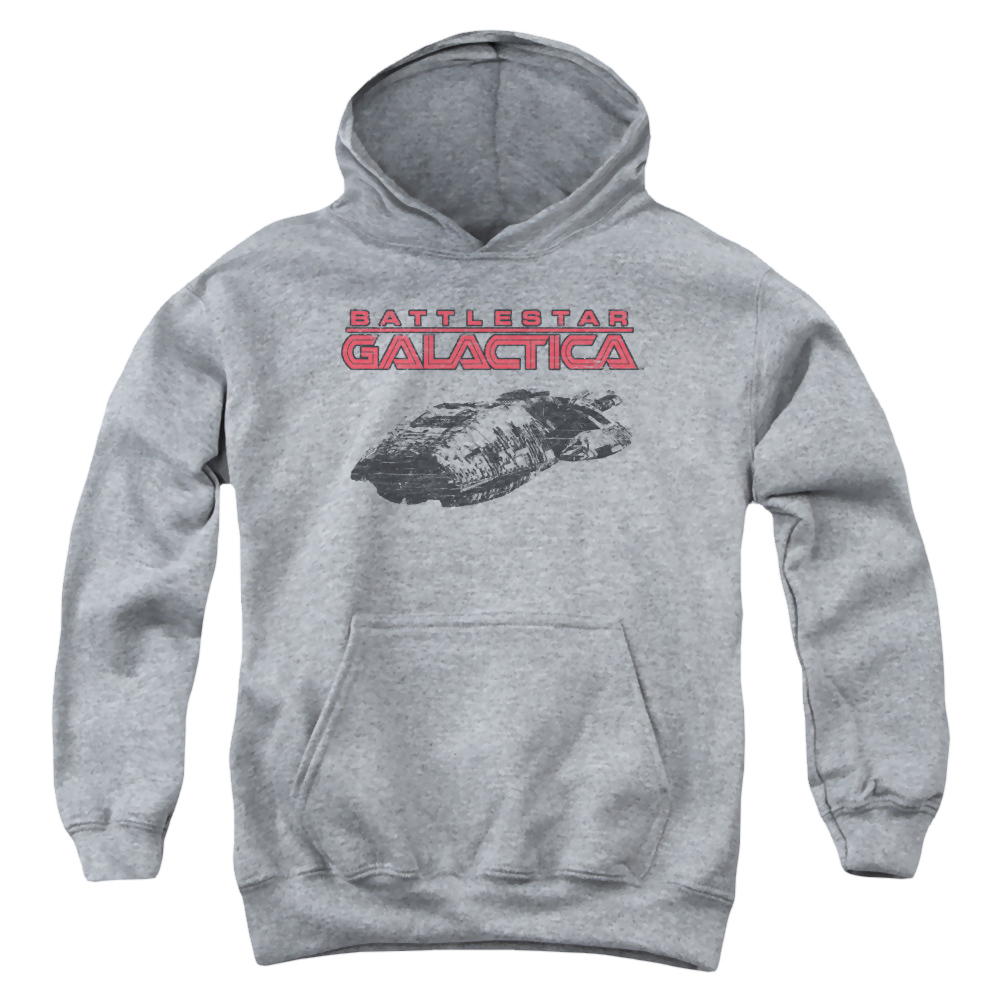 Battlestar Galactica (2004) Ship Logo - Youth Hoodie