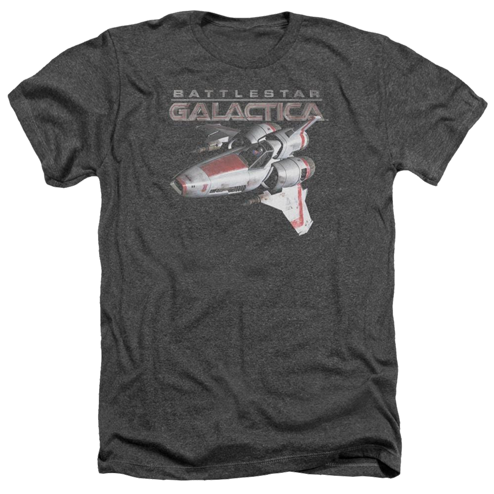 Battlestar Galactica Mark Ii Viper - Men's Heather T-Shirt