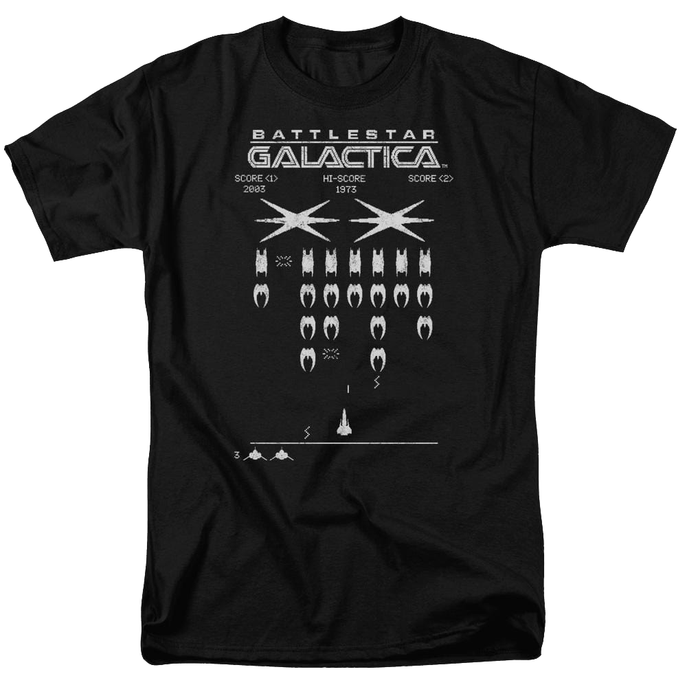 Battlestar Galactica Galactic Invaders - Men's Regular Fit T-Shirt