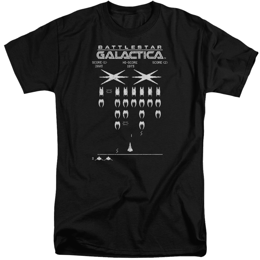 Battlestar Galactica Galactic Invaders - Men's Tall Fit T-Shirt