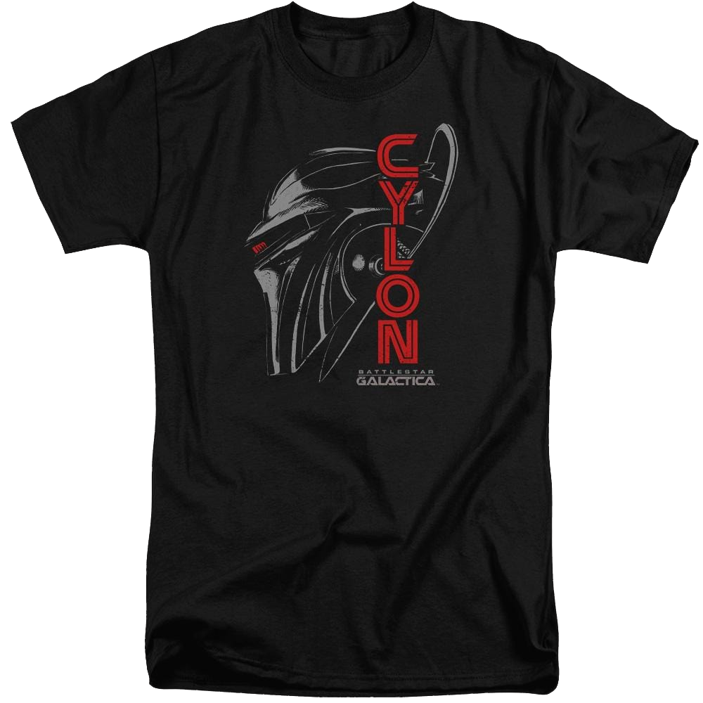 Battlestar Galactica Cylon Face - Men's Tall Fit T-Shirt