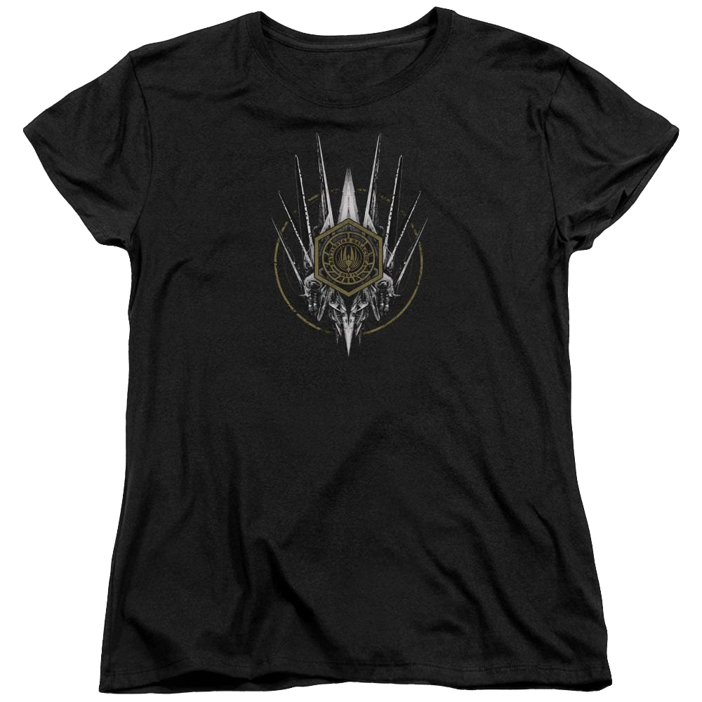 Battlestar Galactica Crest Of Ships - Women's T-Shirt